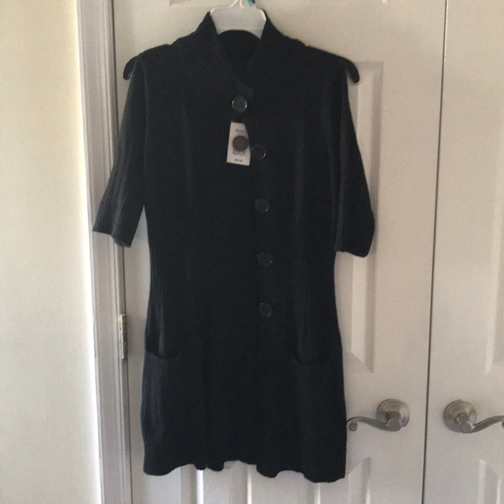 Kohls sweater black womens Large